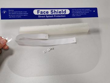 Peças claras protetoras descartáveis do protetor de cara dos anti acessórios do protetor de cara da névoa