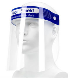 Anti pele completa resistente fluida médica da máscara protetora de protetor de cara da névoa amigável